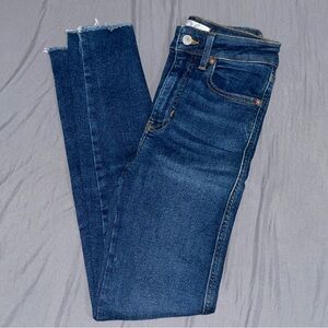 Free People High Rise Skinny Jean